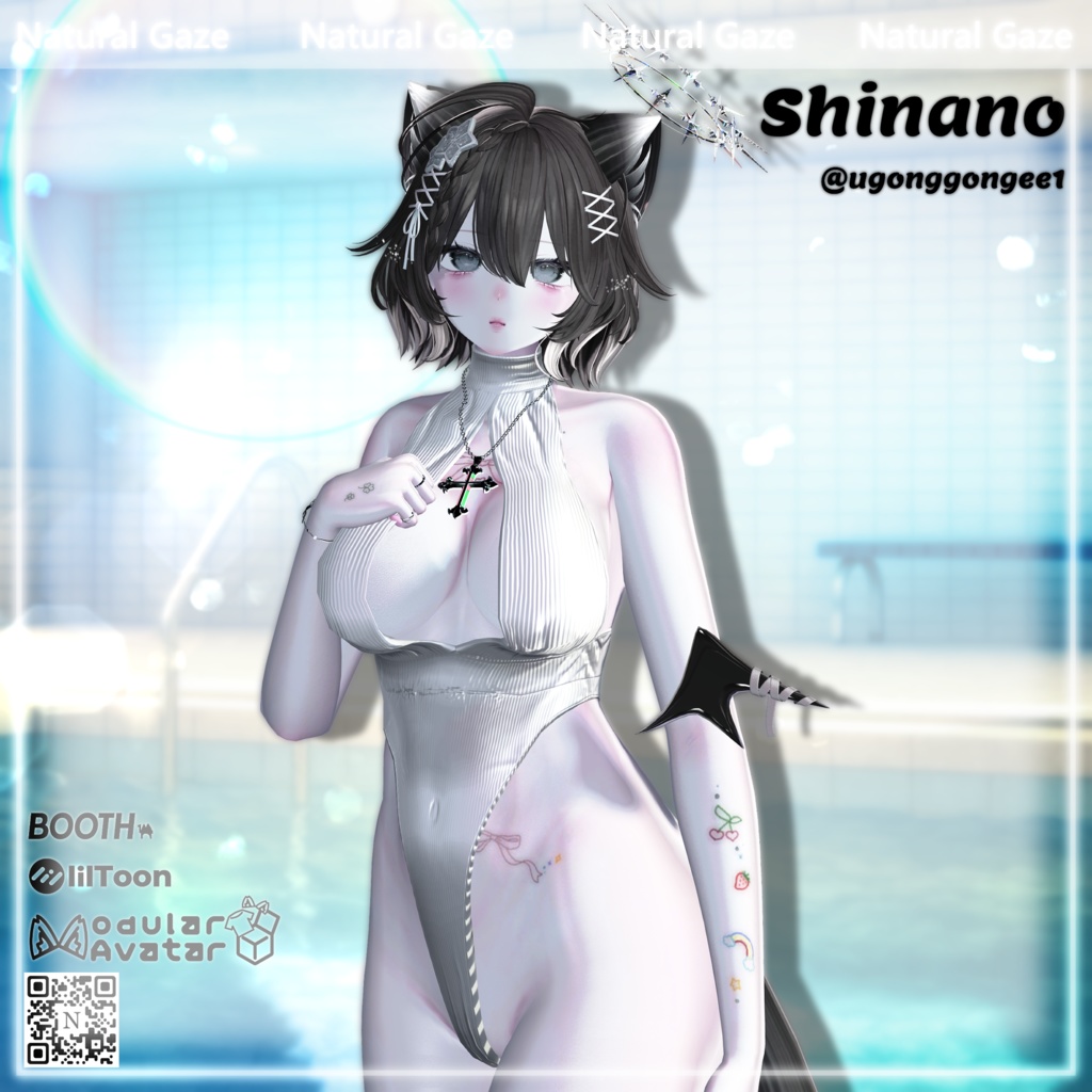 【4アバター対応】Tight Swimysuit 🌊