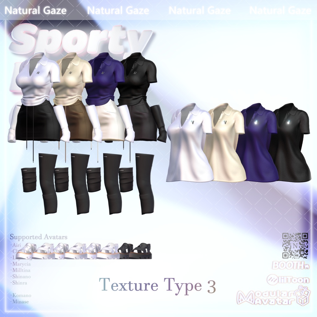【9アバター対応】Sporty Day Out