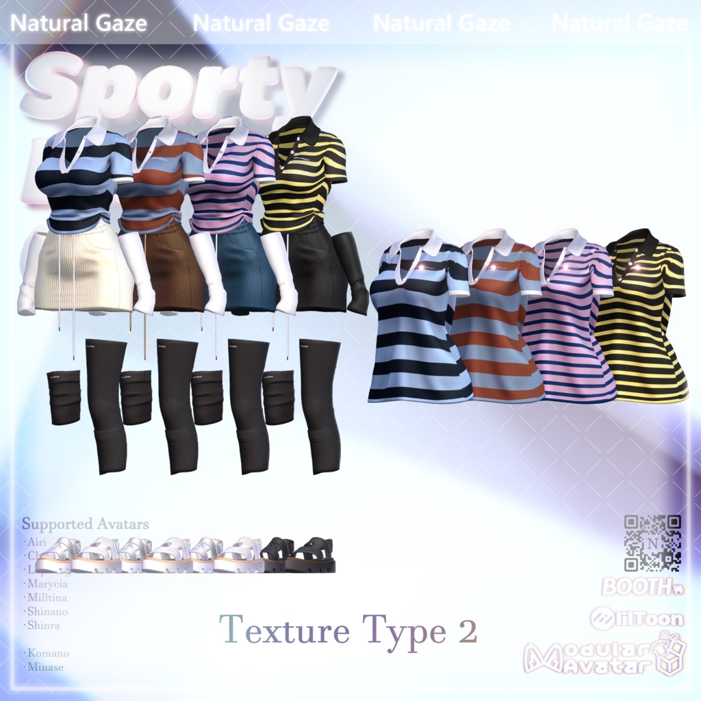 【9アバター対応】Sporty Day Out