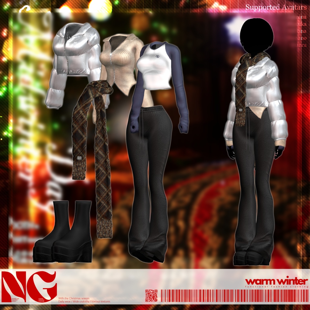 ✨セール✨【5アバター対応】✽Midwinter day✽