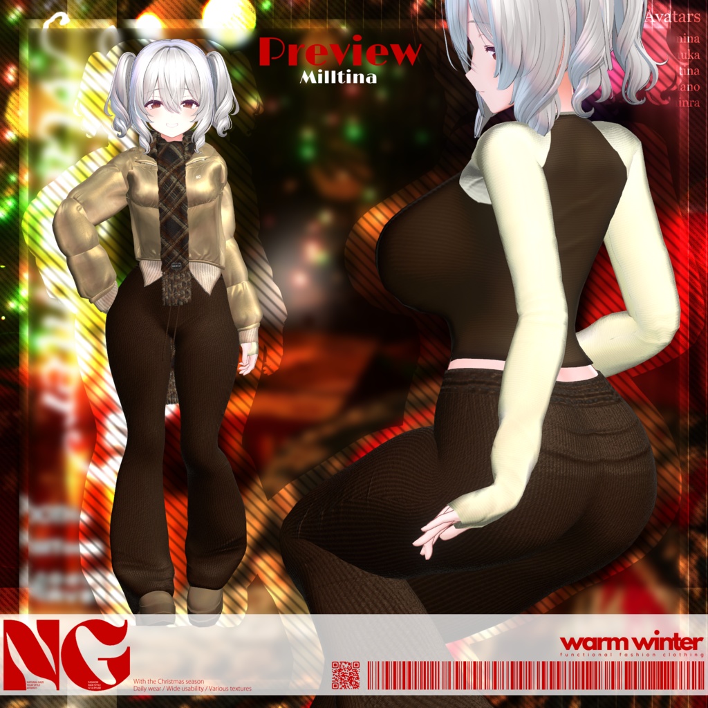 ✨セール✨【5アバター対応】✽Midwinter day✽