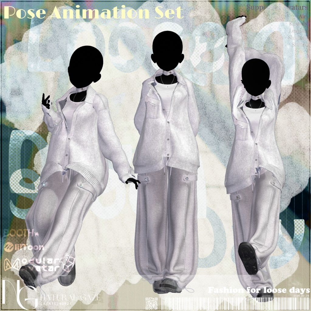 【5アバター対応】Loose Day