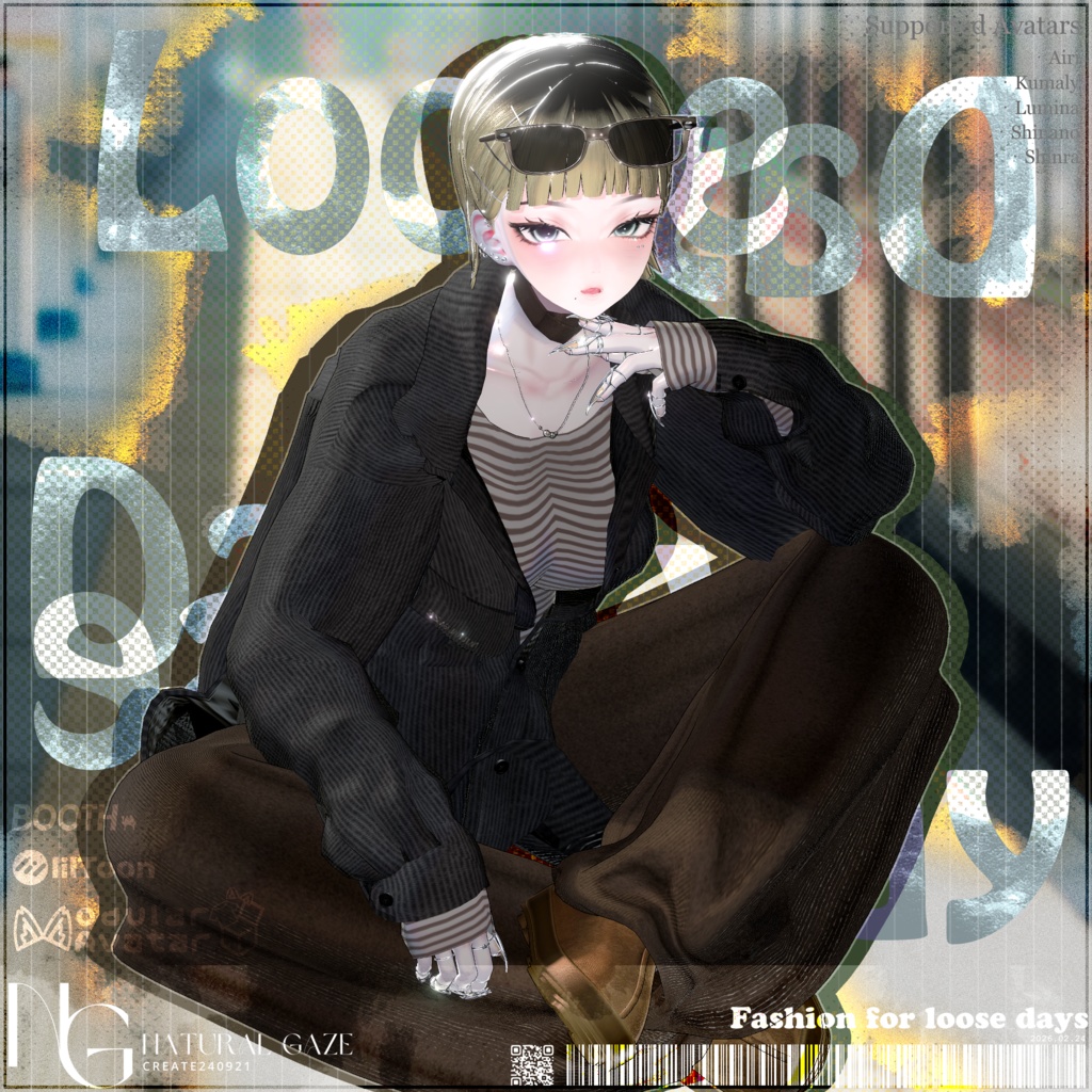 【5アバター対応】Loose Day
