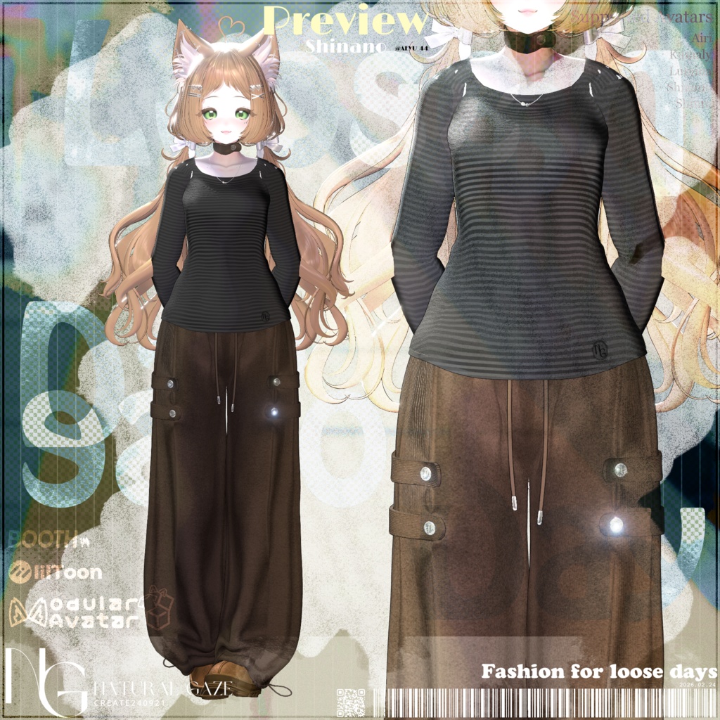 【5アバター対応】Loose Day