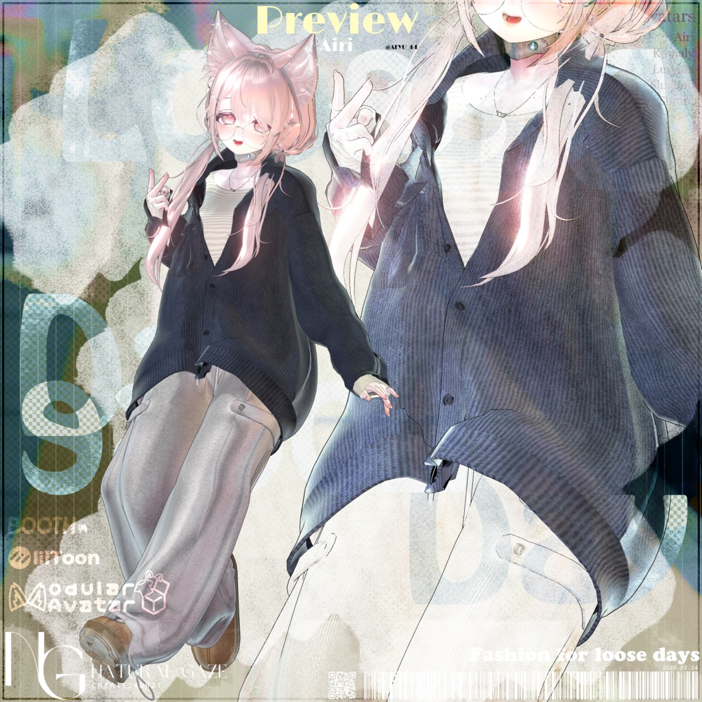 【5アバター対応】Loose Day