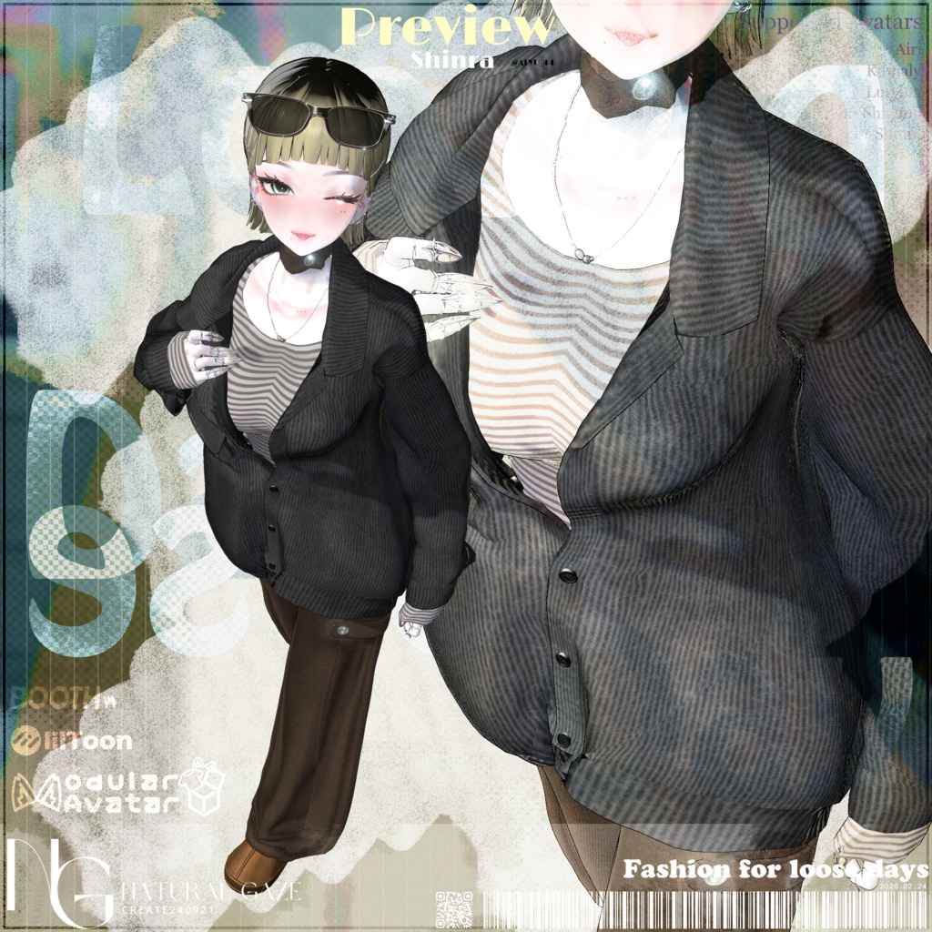 【5アバター対応】Loose Day