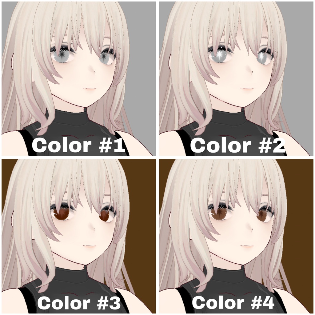 Oshi no ko inspired eye highlights 15 colors