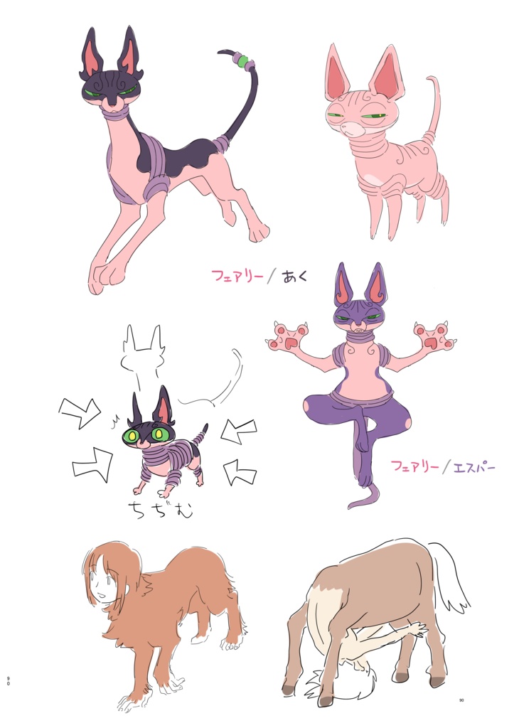 描いた絵まとめ本 No.1【R15】冊子版