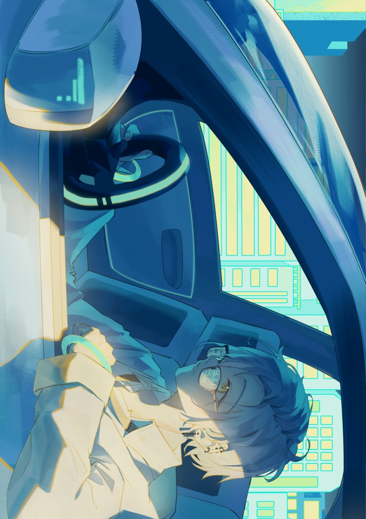 【受注生産】2周年記念歌みたクリアファイル【星丸歩凛】