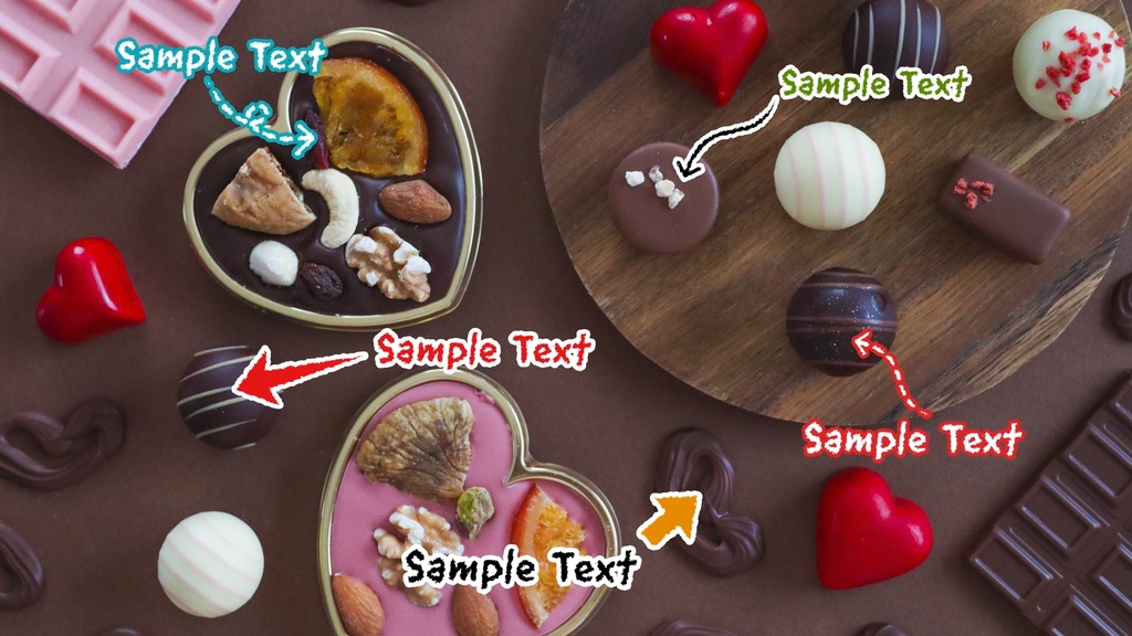 ポップなテロップテンプレート8種セット