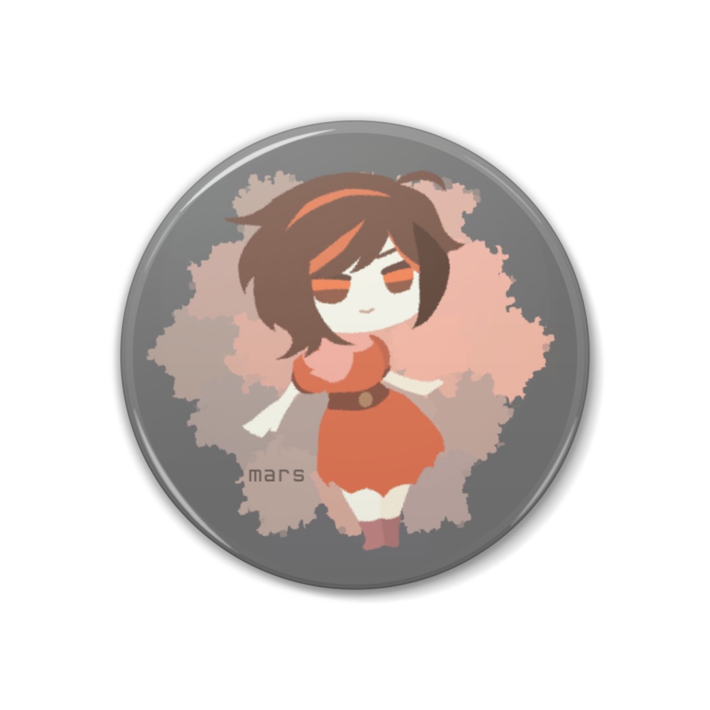 火星ちゃん缶バ