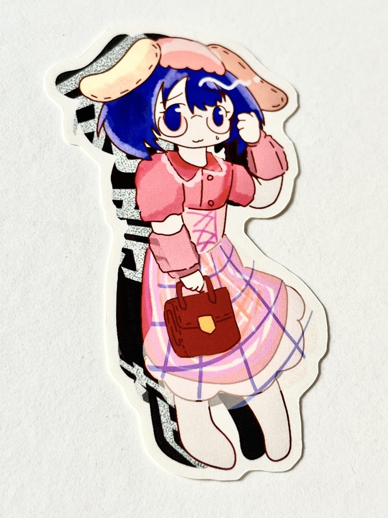 ハナちゃん 秋ステッカー