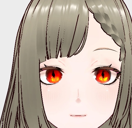 eye textures green and red