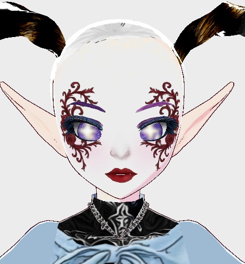 Face texture pack, vroid Eyes, tattoos and lips, eyebrows