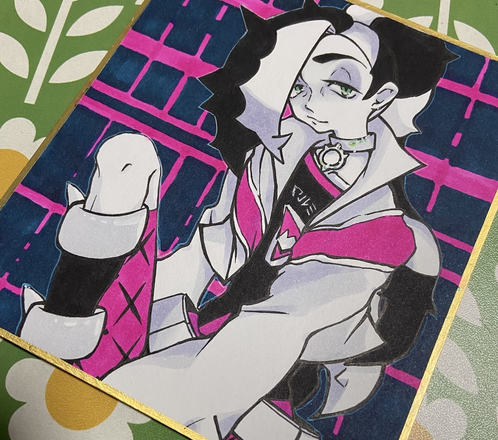 【色紙(小)】ポケモンのネズ