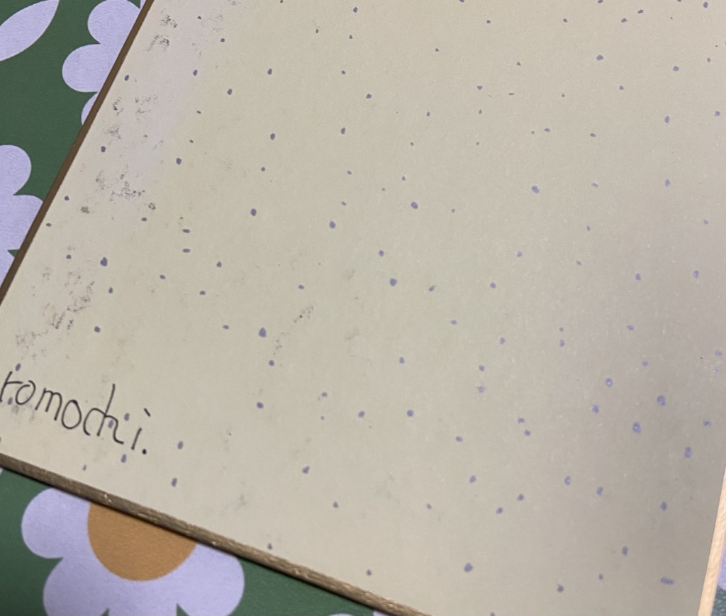 【色紙(小)】ポケモンのネズ