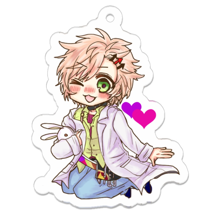 加修レムぴょんぴょんアクリルチャーム