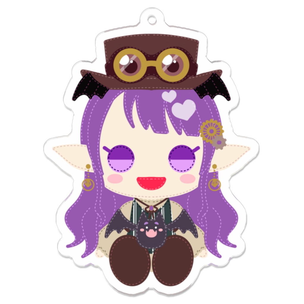アクリルキーホルダー~ぬいぐるみver.~