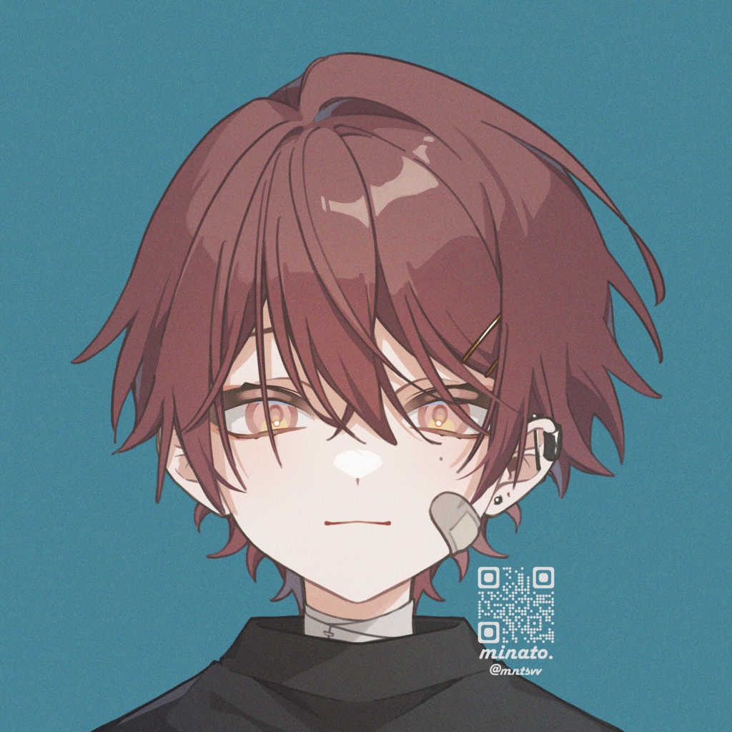 【表情4種・小物1種】フリーアイコン【背景透過あり】