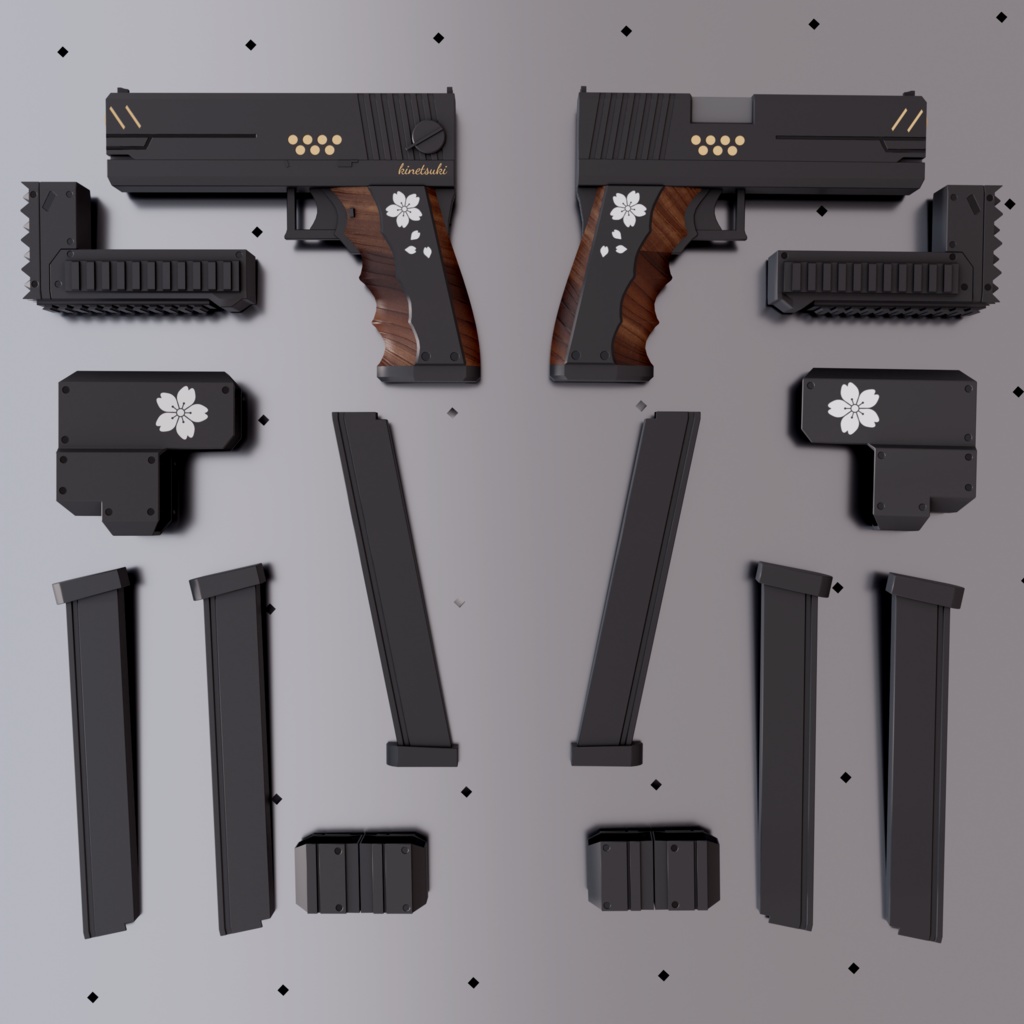 ハンドガンセット ストライクフェイスキット