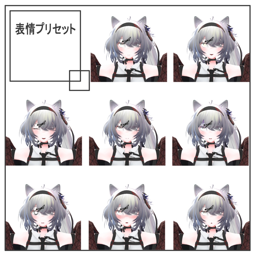 【オリジナル3Dモデル】シュヴァルツ-Schwarz-