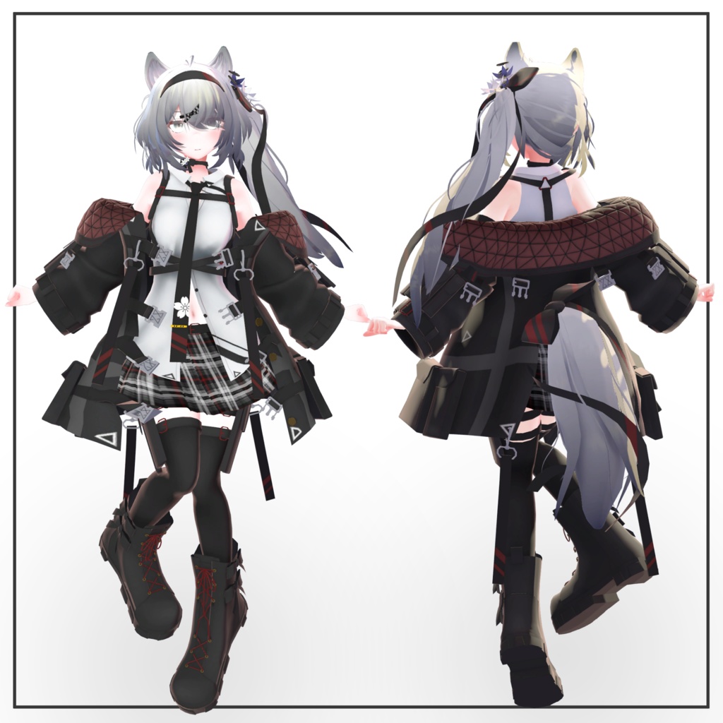 【オリジナル3Dモデル】シュヴァルツ-Schwarz-