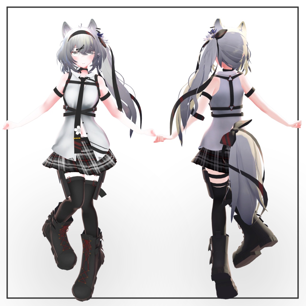 【オリジナル3Dモデル】シュヴァルツ-Schwarz-