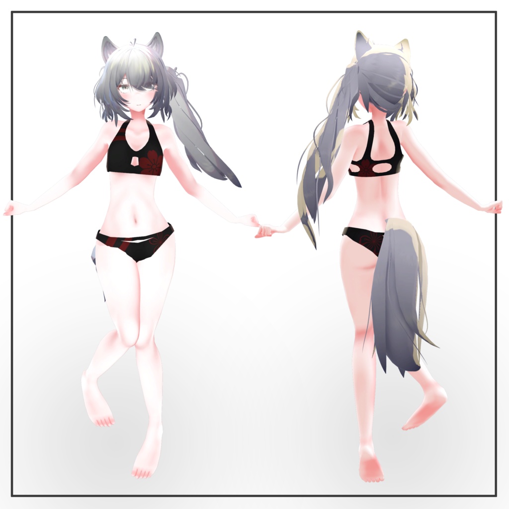 【オリジナル3Dモデル】シュヴァルツ-Schwarz-