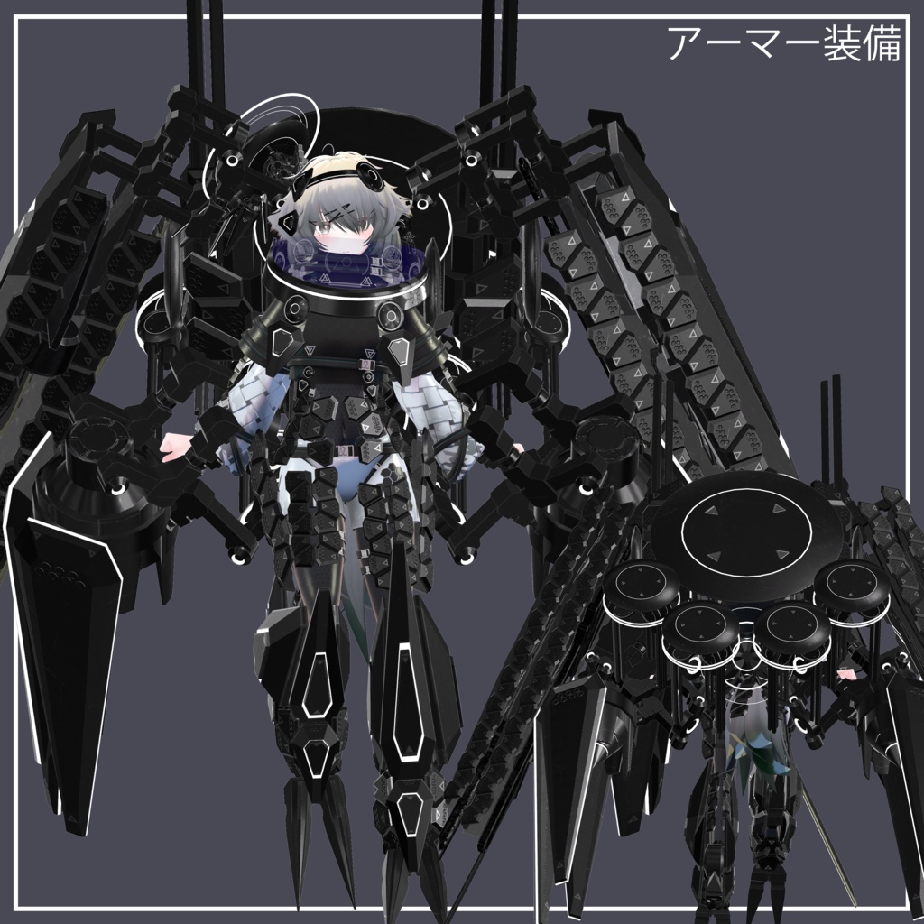 【オリジナル3Dモデル】Rira