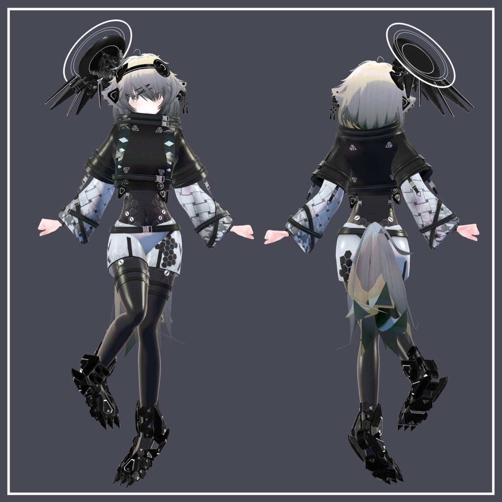 【オリジナル3Dモデル】Rira