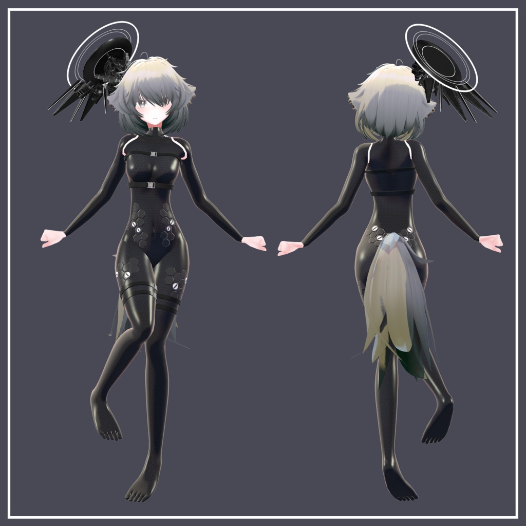 【オリジナル3Dモデル】Rira