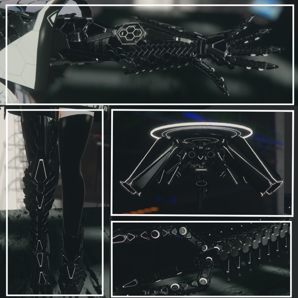 【オリジナル3Dモデル】黒猫弐号