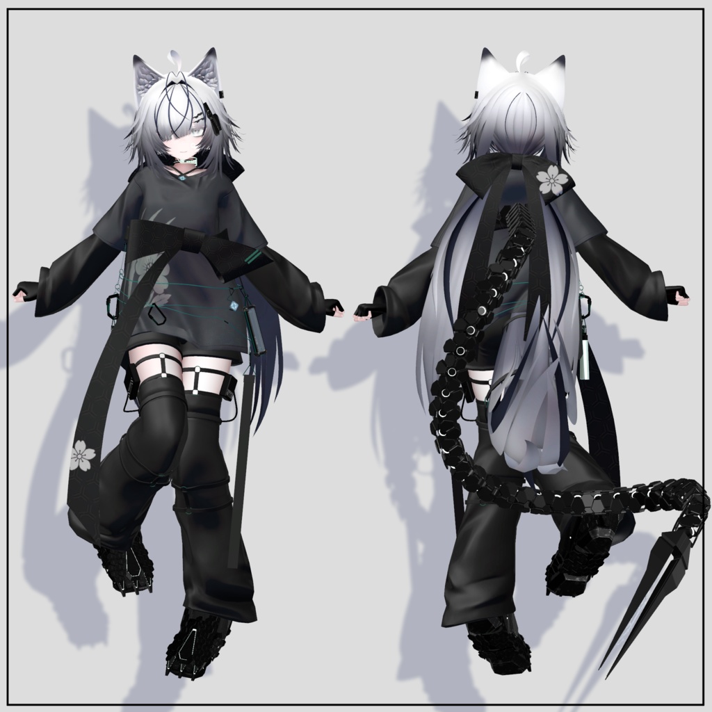 【オリジナル3Dモデル】白戌壱号