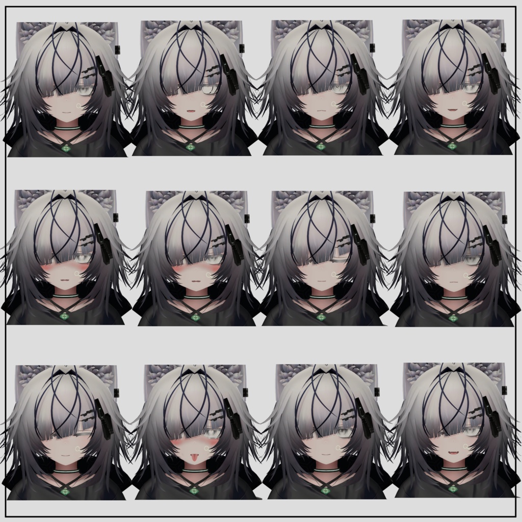 【オリジナル3Dモデル】白戌壱号