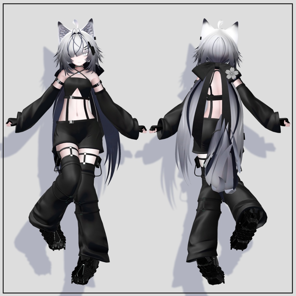 【オリジナル3Dモデル】白戌壱号