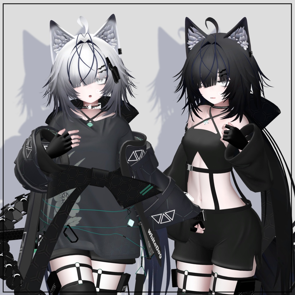 【オリジナル3Dモデル】白戌壱号