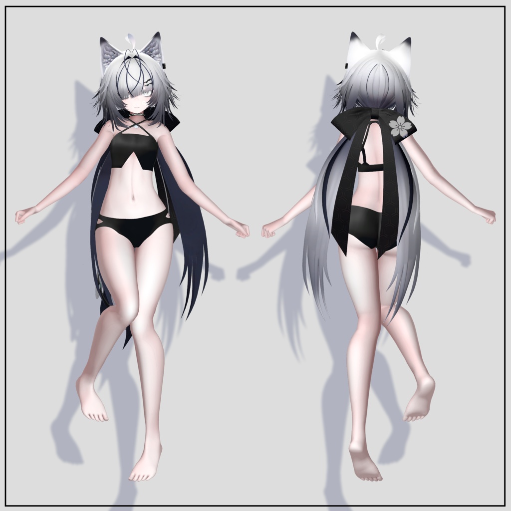 【オリジナル3Dモデル】白戌壱号