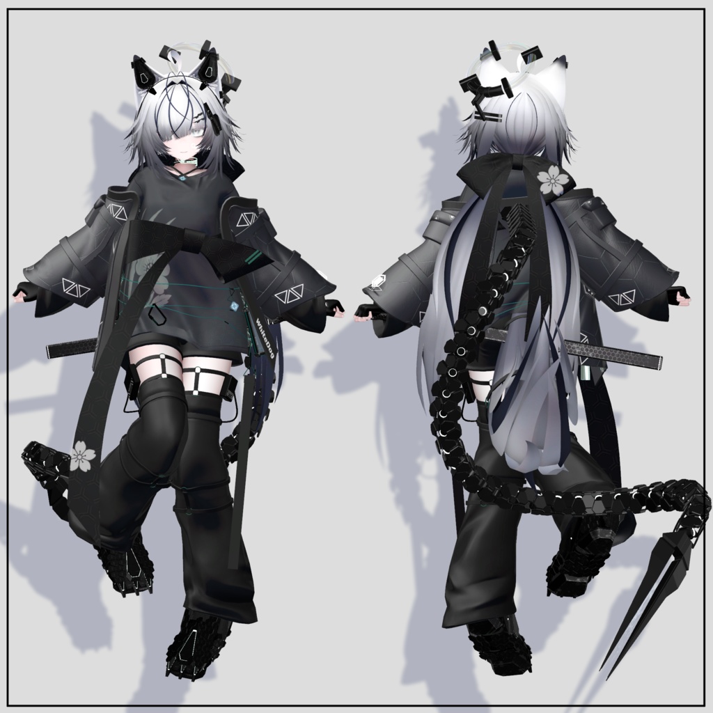 【オリジナル3Dモデル】白戌壱号