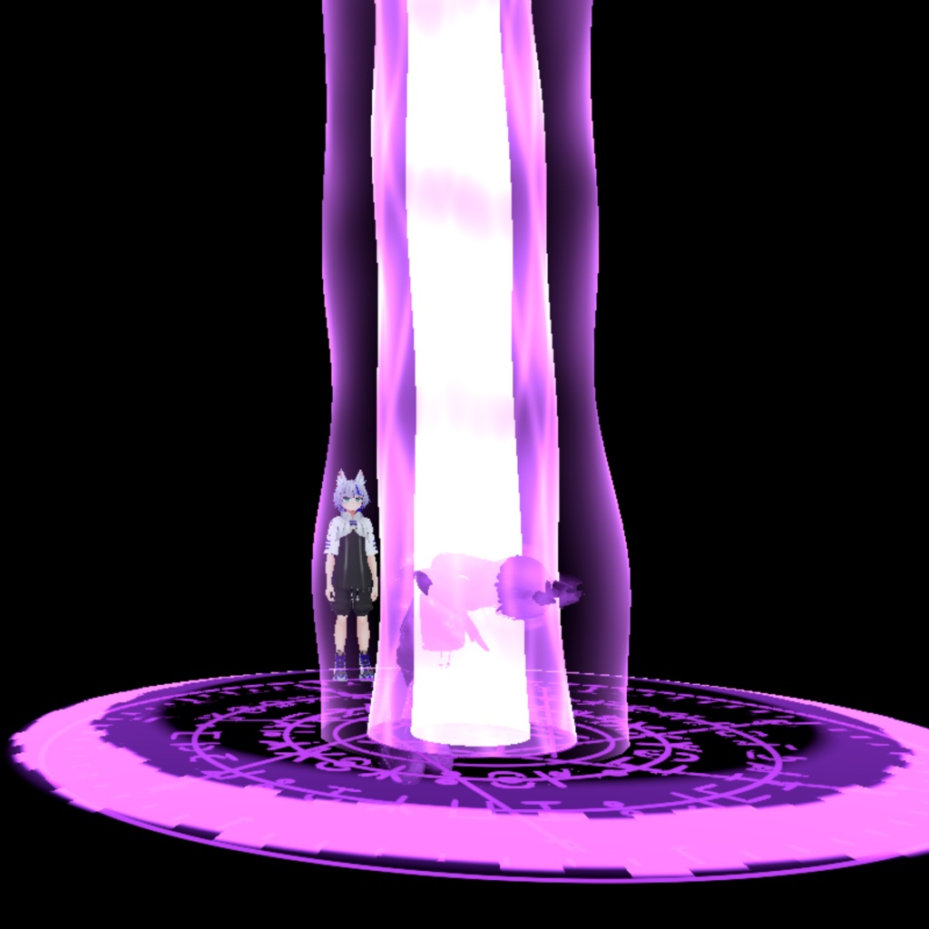 【セール中・MA対応】特級闇影魔法『冥府双葬』/ VRchat Dark Shadow Magic Gimic