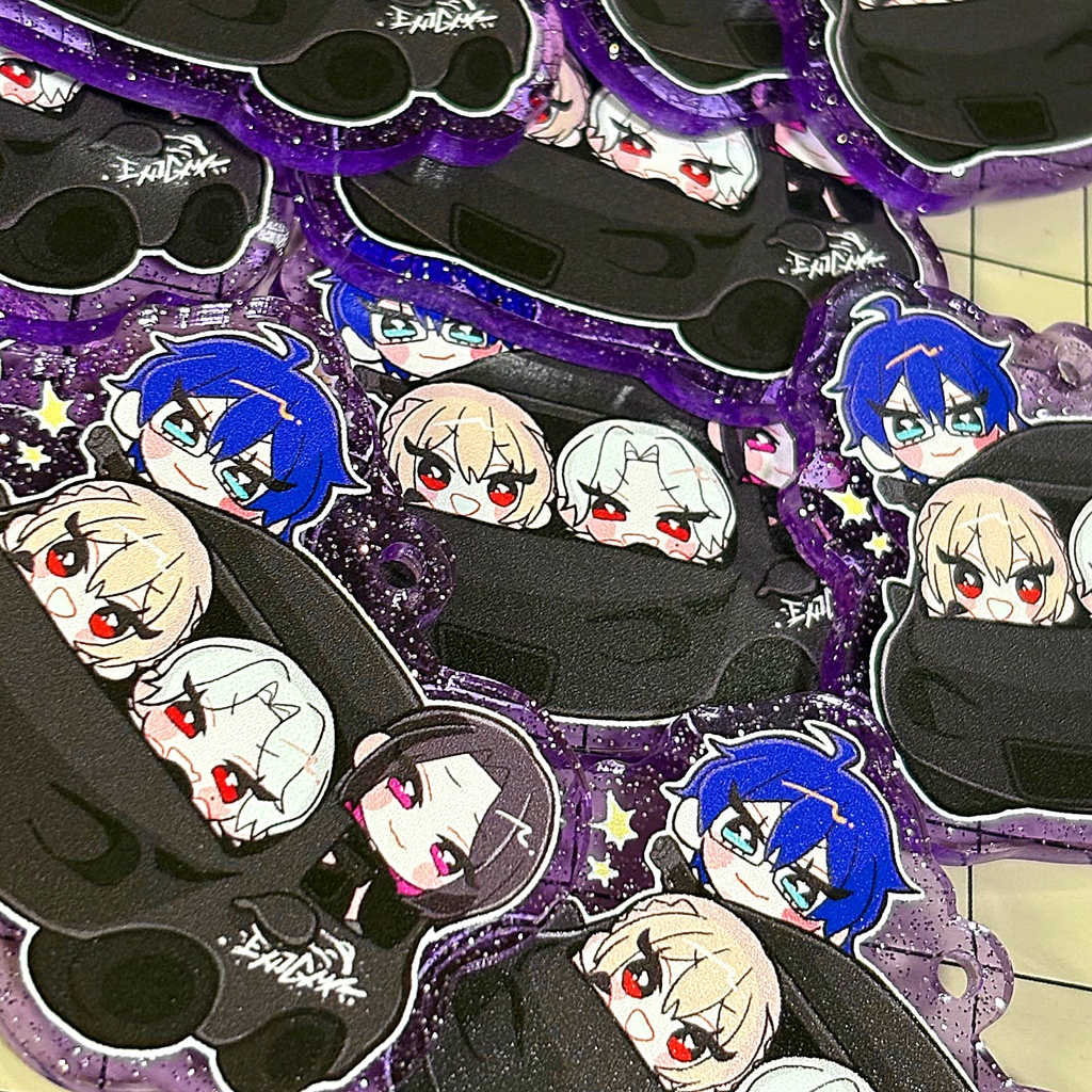 Acrylic keychain ENIGMAver