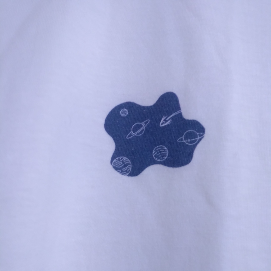 食べこぼし宇宙Tシャツ