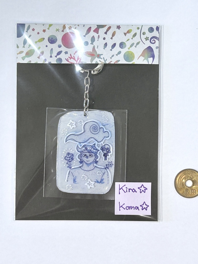 Kira☆Koma☆ by Waworunu プラバンキーホルダー