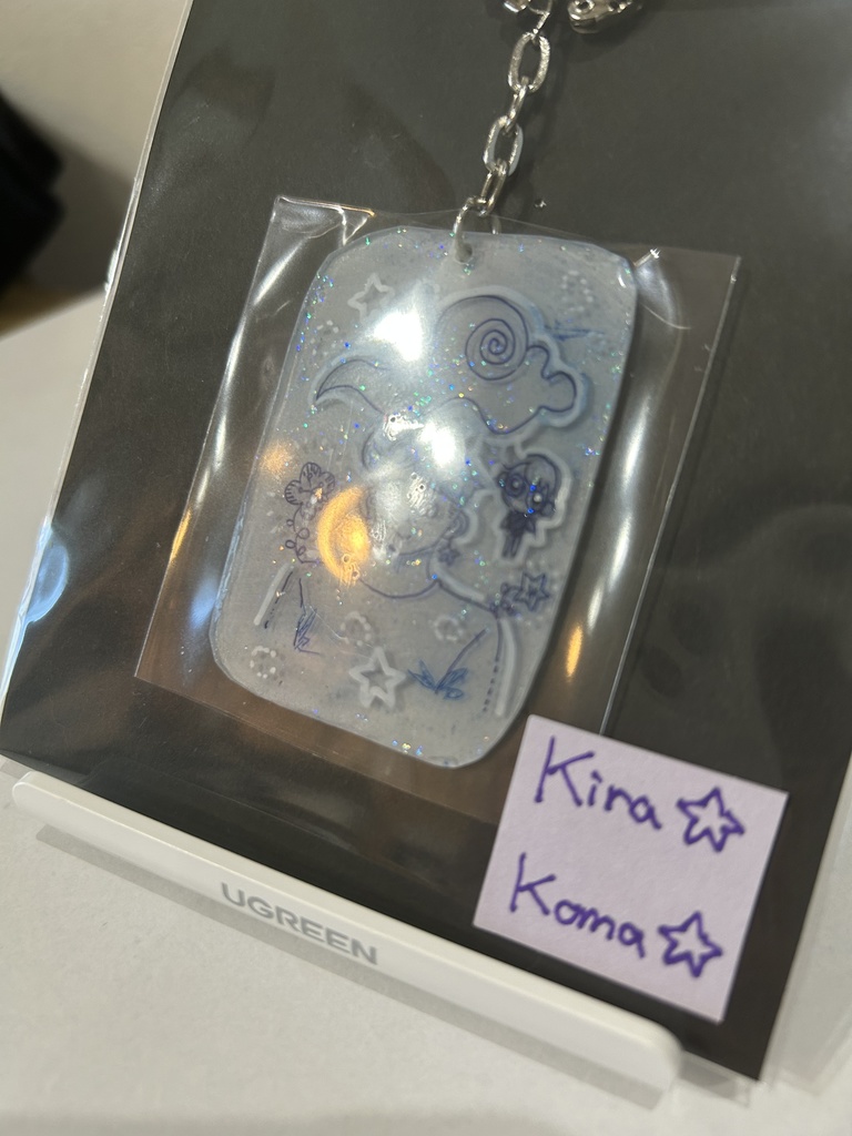 Kira☆Koma☆ by Waworunu プラバンキーホルダー