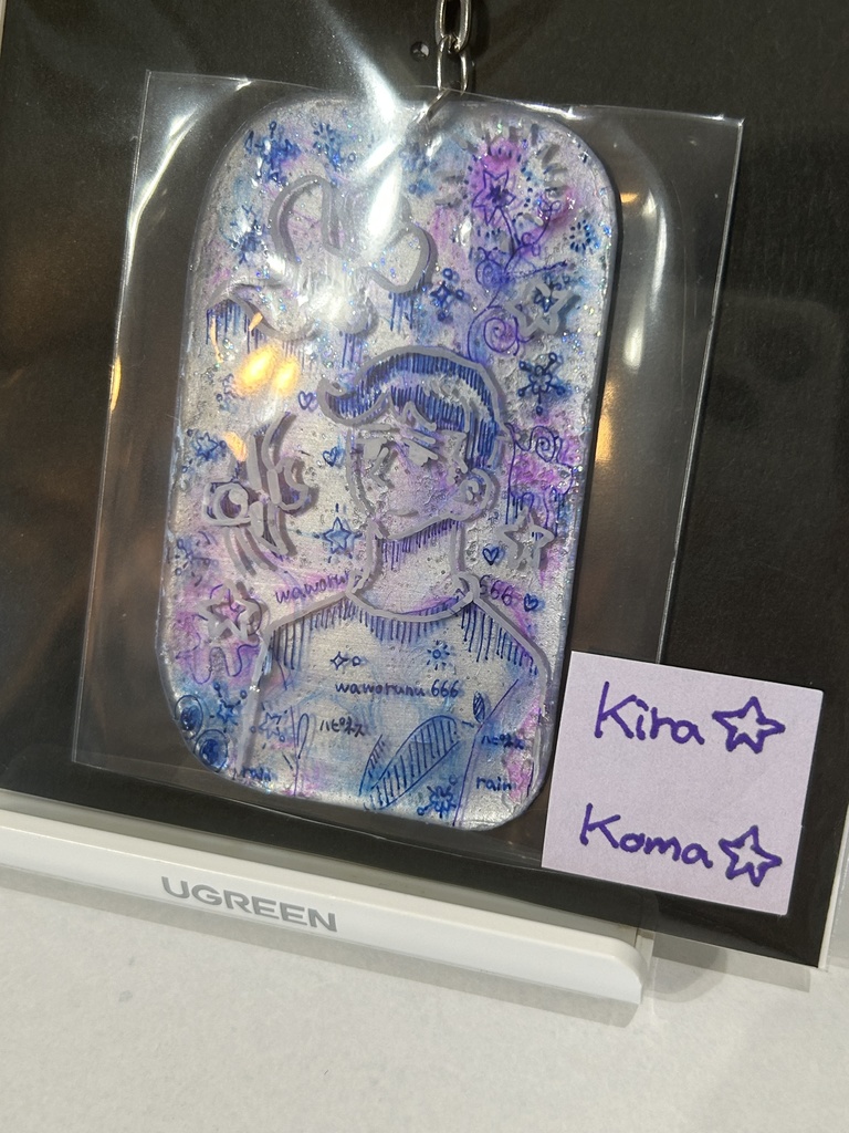 Kira☆Koma☆ by Waworunu プラバンキーホルダー