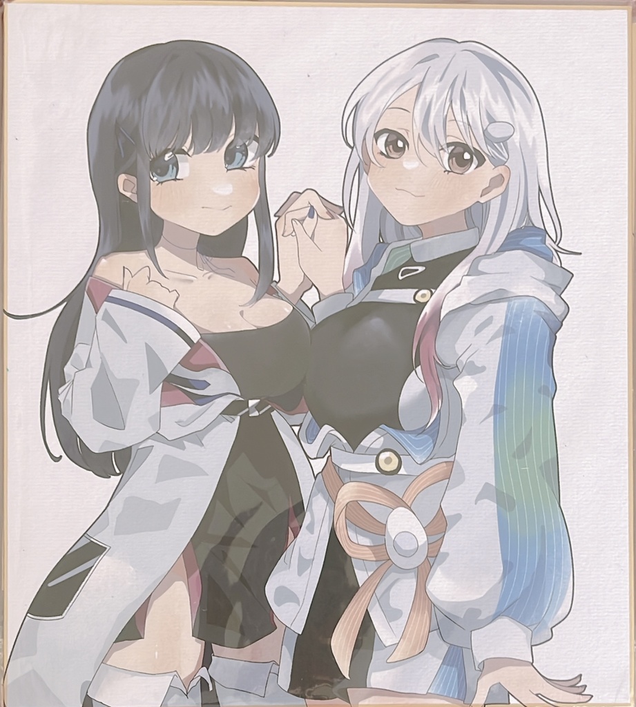 にこ×みずか 複製色紙