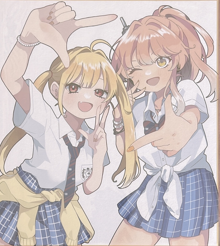 きっか×れお 複製色紙