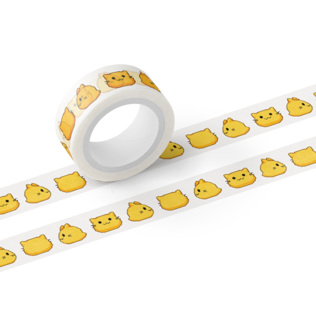 マスキングテープ にゃんぷっぷー(受注生産/pixivFACTORY製)