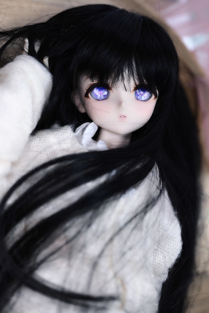 【Minskaya】レジンアイ22mm~24mm「夢見鳥」追視アイ