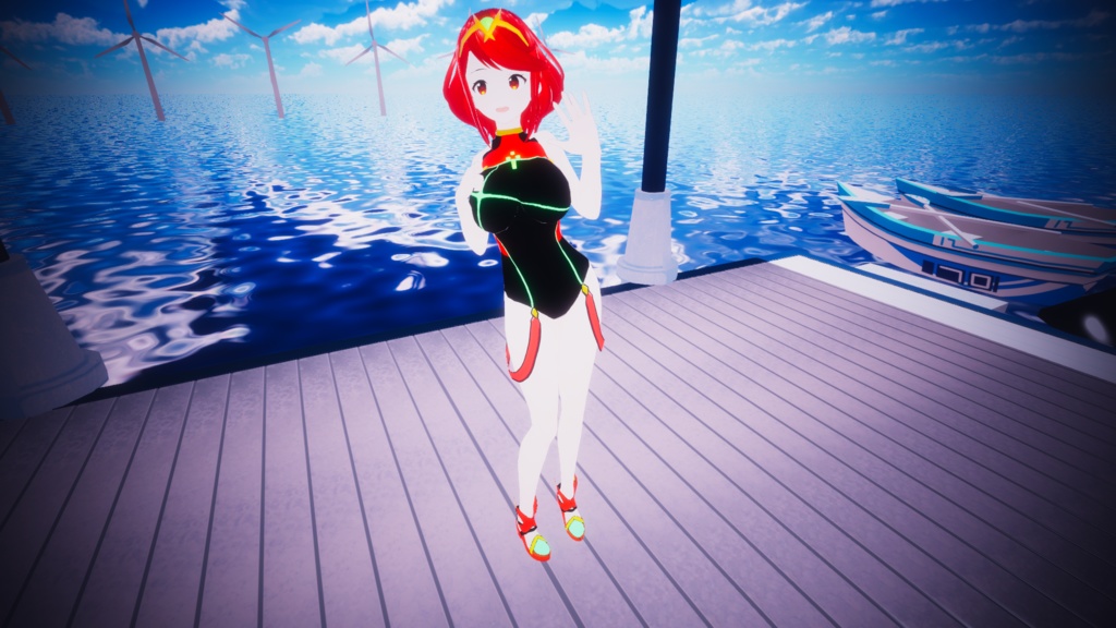 Pyra VRoid model
