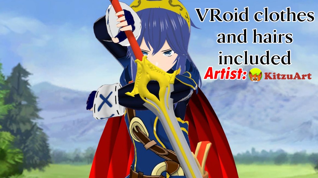 Lucina VRoid model